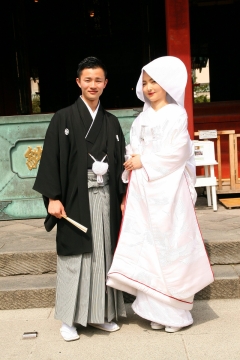 Japon gelin ve damat
