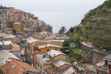 Manarola tepeleri, Cinque Terre