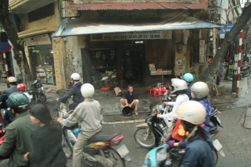 Hanoi sokaklarında