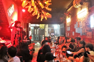 Hanoi'de canlı müzik
