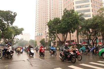 Hanoi'nin modern binaları