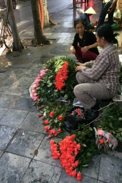 Çiçekçi kadınlar, Hanoi